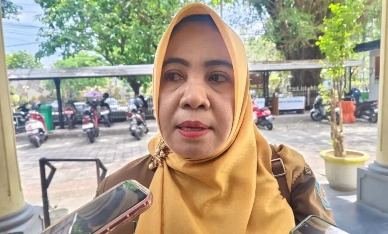 Kepala Bidang Bahan Pokok dan Penting Dinas Perdagangan Kota Mataram Sri Wahyunida MinyaKita