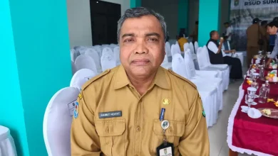 Kepala Dinas Kelautan dan Perikanan Sumbawa, Rahmat Hidayat Gudang Pendingin Perikanan