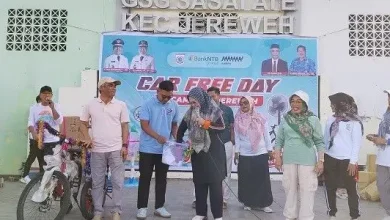 Wabup Hanipah Apresiasi Terobosan CFD Perdana di Kecamatan Jereweh