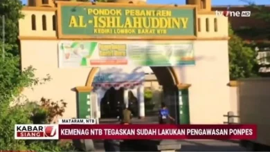 Potret kekeliruan penampilan visual oleh tvOne yang langsung ditanggapi oleh KPID NTB.