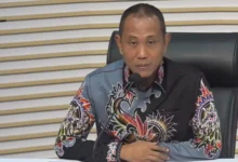 Pelaksana Tugas (Plt.) Direktur Penyidikan KPK, Achmad Taufik Husein, saat konferensi pers pada Selasa, 21 Juli 2026.