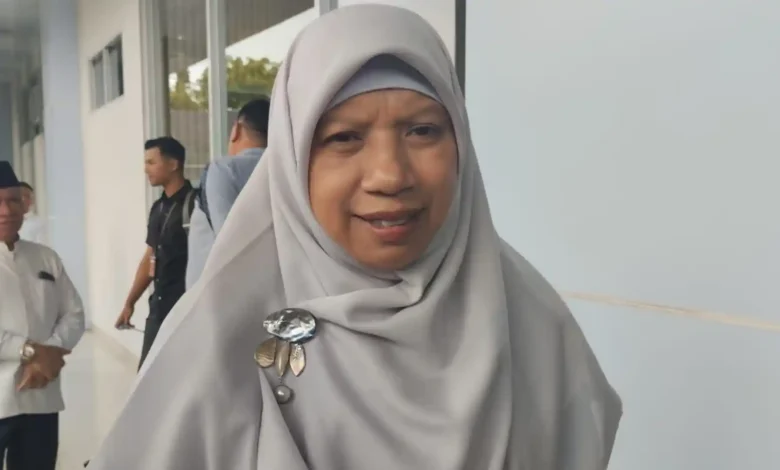 Wakil Bupati Lombok Barat, Ummi Nurul Adha (UNA), saat diwawancarai NTBSatu beberapa waktu lalu, Februari 2026.